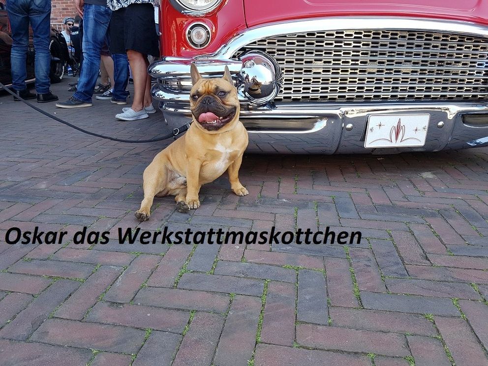 Oskar das Werkstattmaskottchen